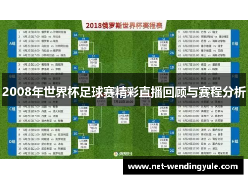 2008年世界杯足球赛精彩直播回顾与赛程分析