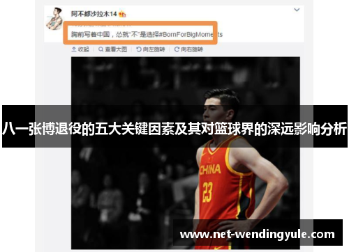 八一张博退役的五大关键因素及其对篮球界的深远影响分析